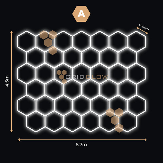 39 HEXAGONALE - GRIDGLOW