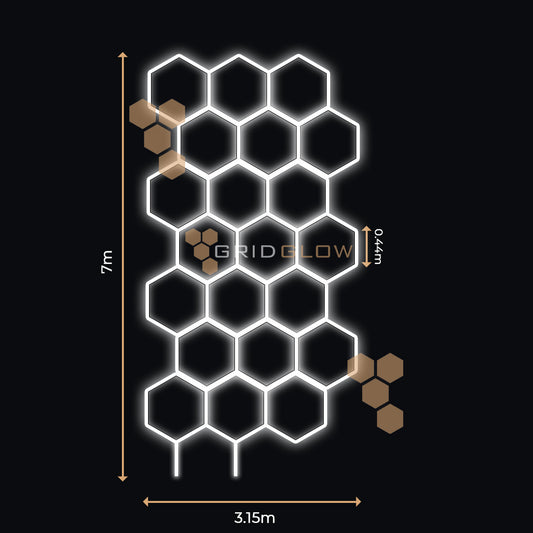 21 HEXAGONALE - GRIDGLOW