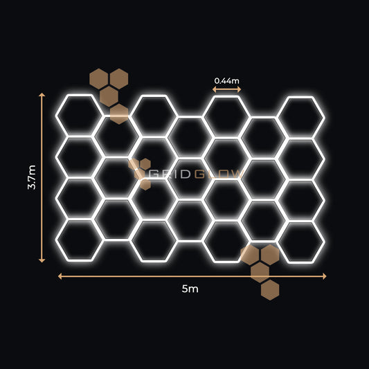 25 HEXAGONALE - GRIDGLOW