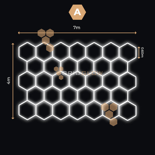 33 HEXAGONALE - GRIDGLOW