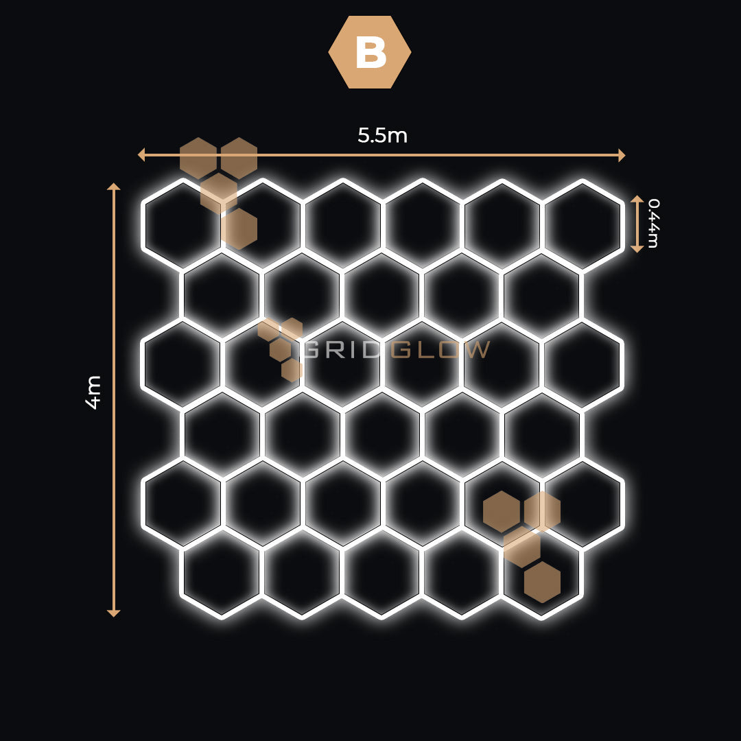 33 HEXAGONALE - GRIDGLOW