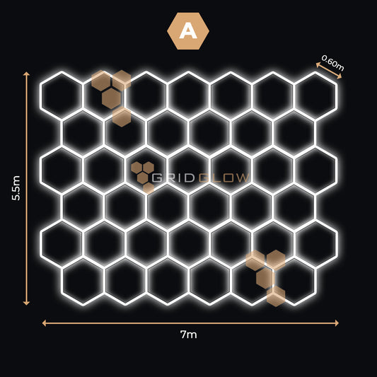 39 HEXAGONALE - GRIDGLOW
