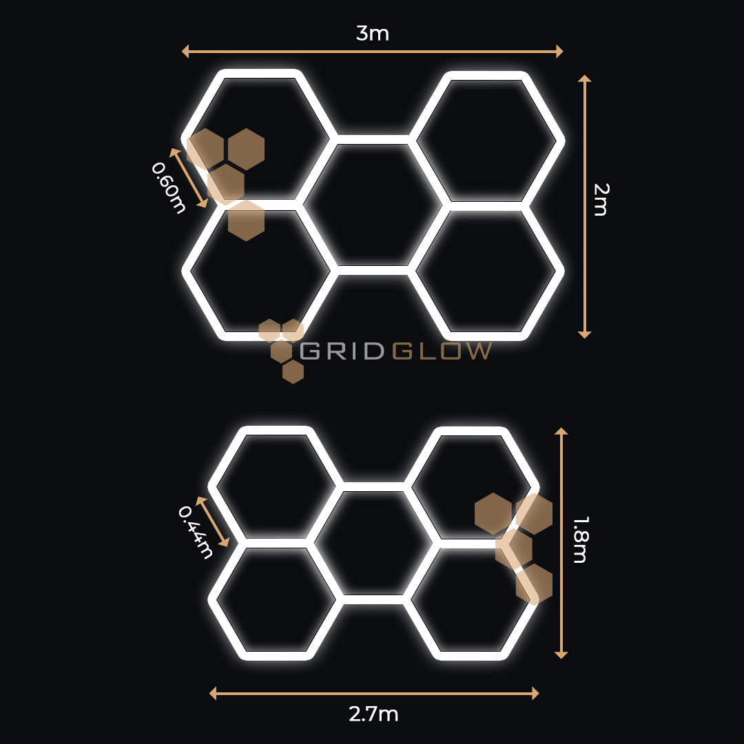 1-5 HEXAGONALE - GRIDGLOW
