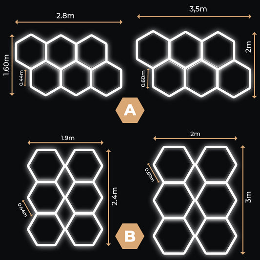 6 HEXAGONALE - GRIDGLOW