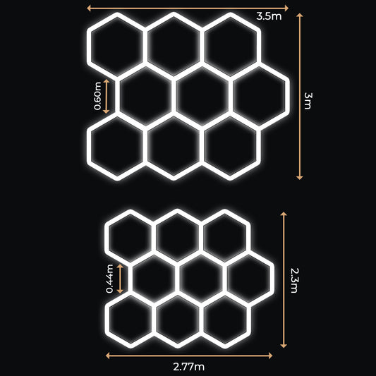 9 HEXAGONALE - GRIDGLOW
