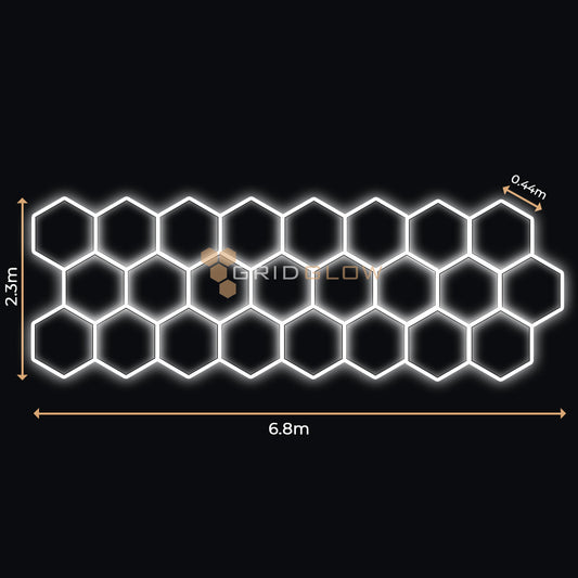 24 HEXAGONALE - GRIDGLOW
