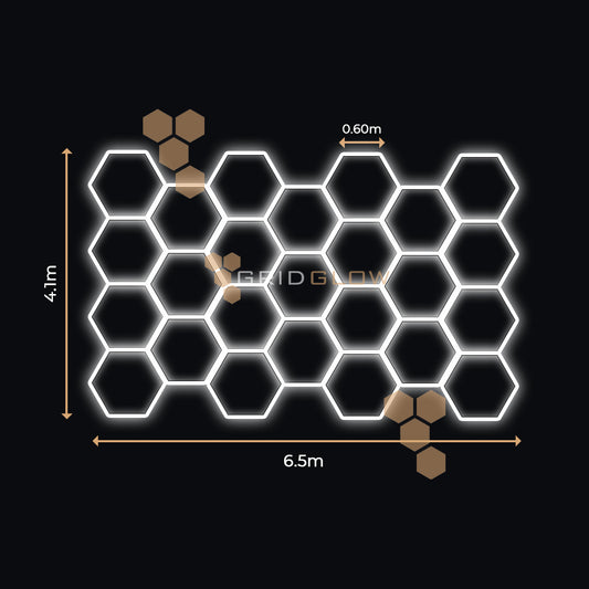 25 HEXAGONALE - GRIDGLOW