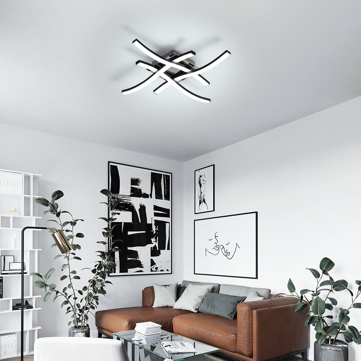 Lustră LED LL2 GRIDGLOW